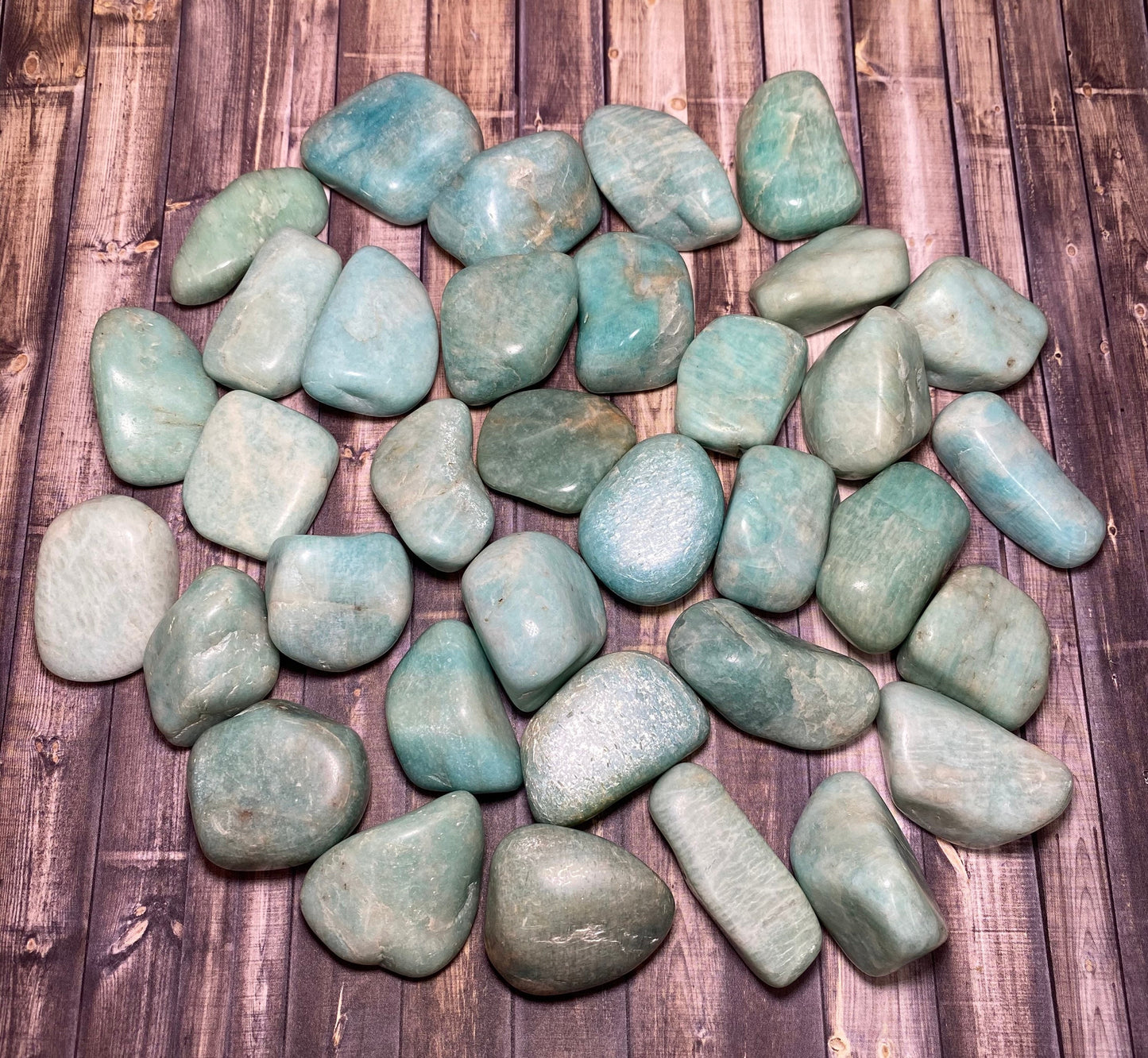 Amazonite tumbles-large amazonite stone-amazonite tumbled stone-healing crystals-amazonite gemstone-heart chakra-throat chakra-love stone