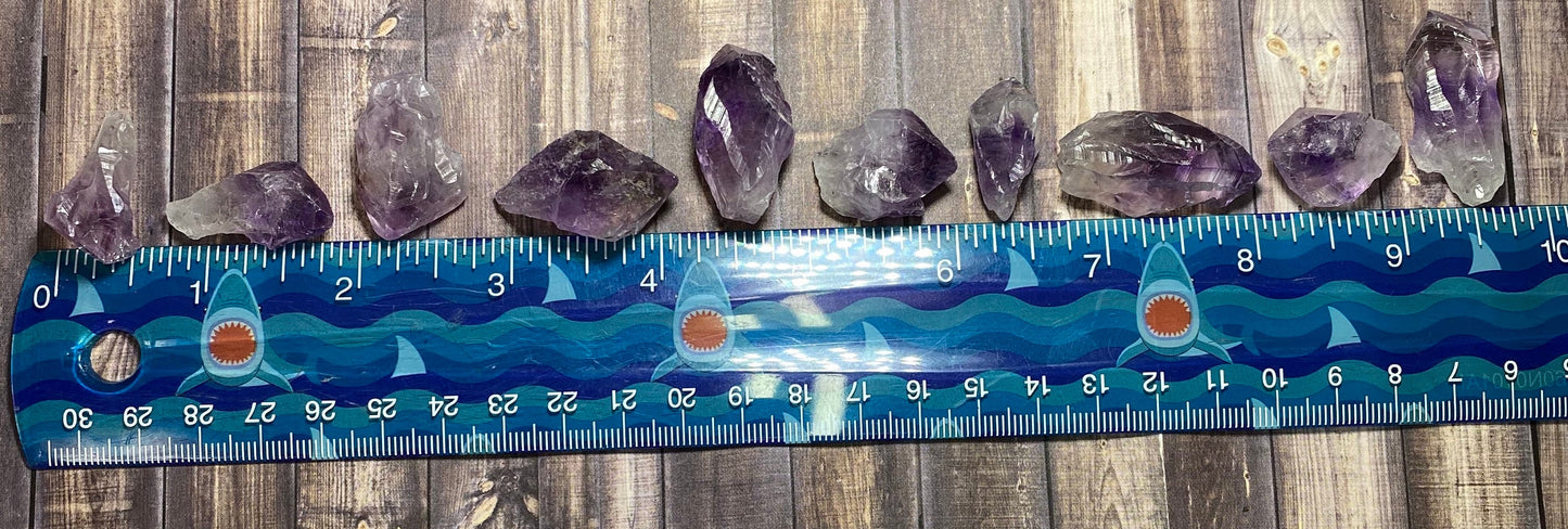 Amethyst-Amethyst pieces and points-raw amethyst stone-Healing crystals and stones-amethyst jewelry-healing gemstones