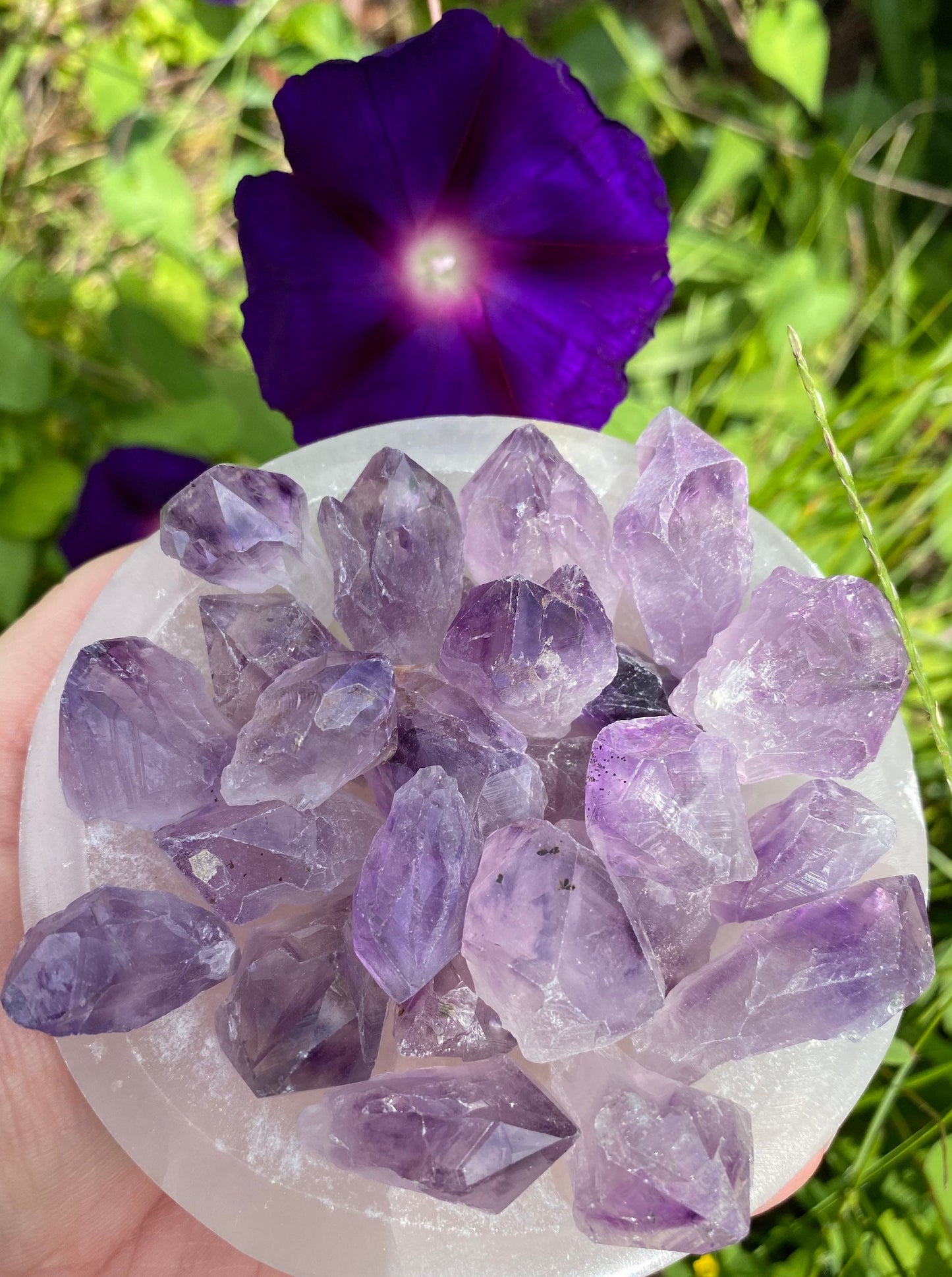 Amethyst-Amethyst pieces and points-raw amethyst stone-Healing crystals and stones-amethyst jewelry-healing gemstones